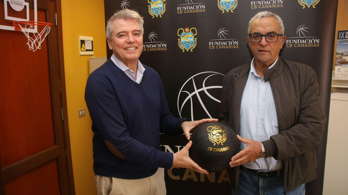 Logotipo de FUNDACIÓN CB CANARIAS · «HOOP + DEPORTE»