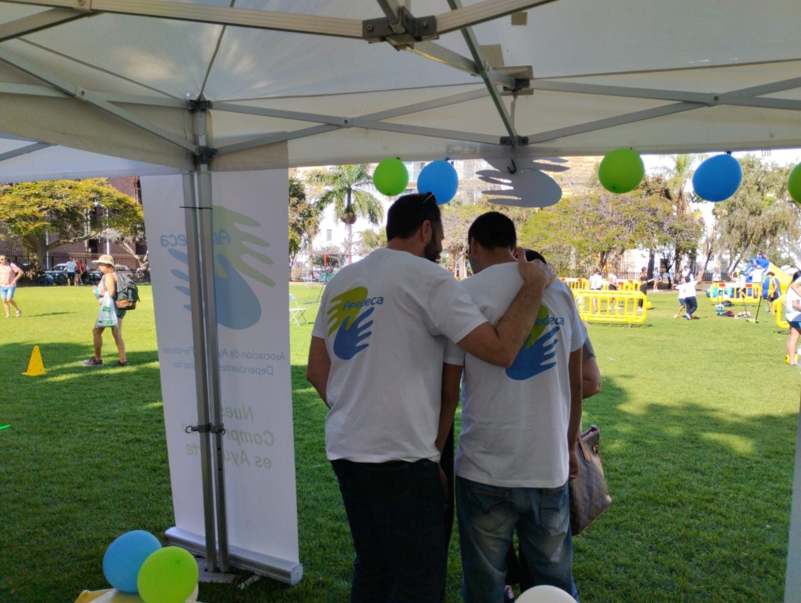 Actividad de voluntariado de APEDECA